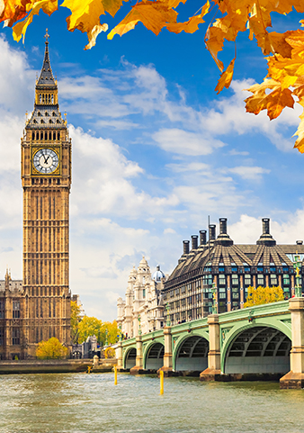 Image of the Big Ben in London, England